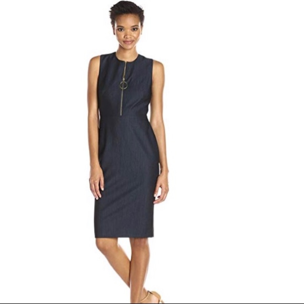 ❌SOLD❌ Calvin Klein Denim Shift Dress